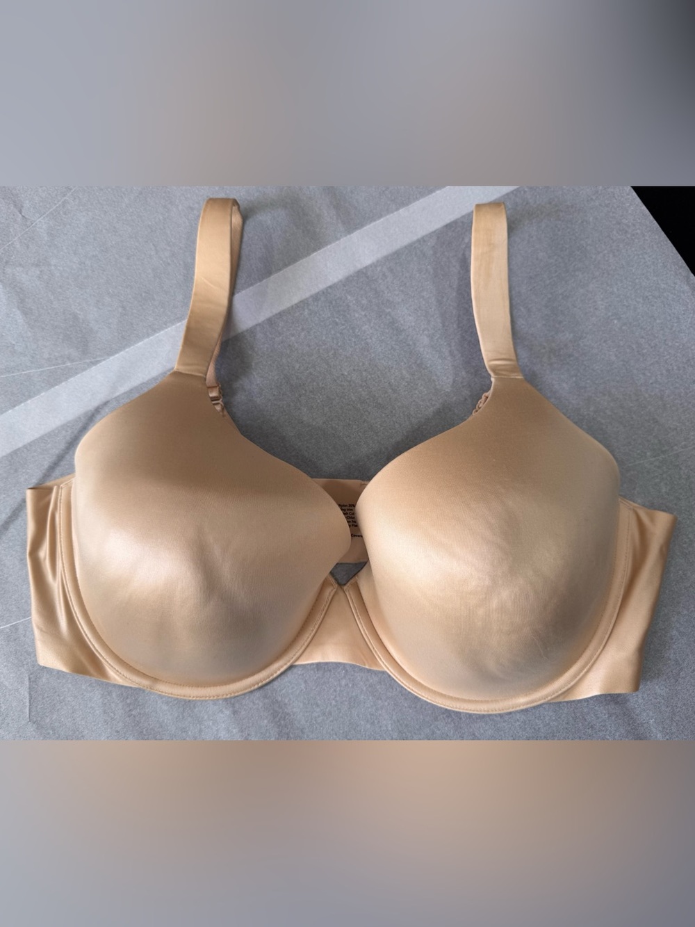 Soma Enhancing Shape Full Coverage Underwire Bra Beige Nude 40DD 1114